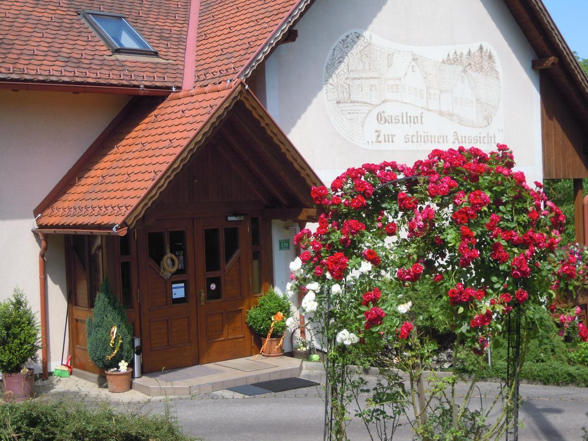 Gaestehaus Zur Schoenen Aussicht Hotel Wies Exterior foto