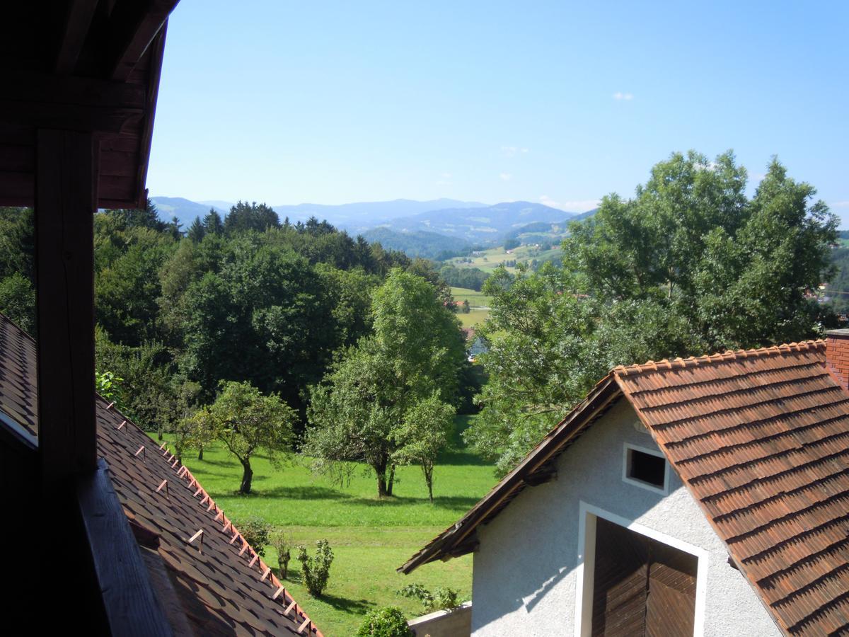 Gaestehaus Zur Schoenen Aussicht Hotel Wies Exterior foto